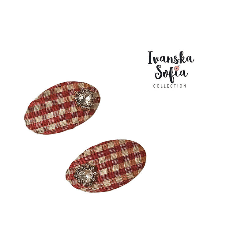 Vichy Love Snap Clips Set of Two